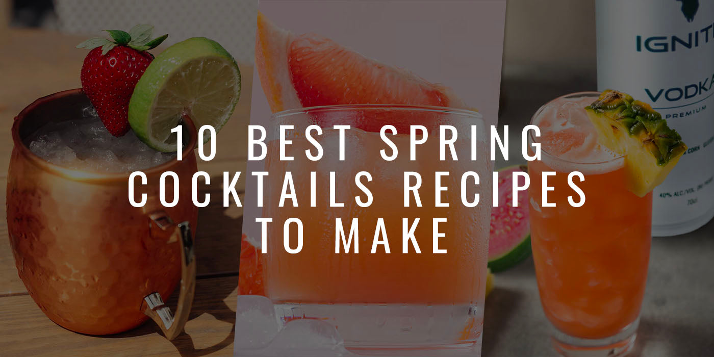 10 Best Spring Cocktail Recipes to Try This Season - IGNITE SPIRITS