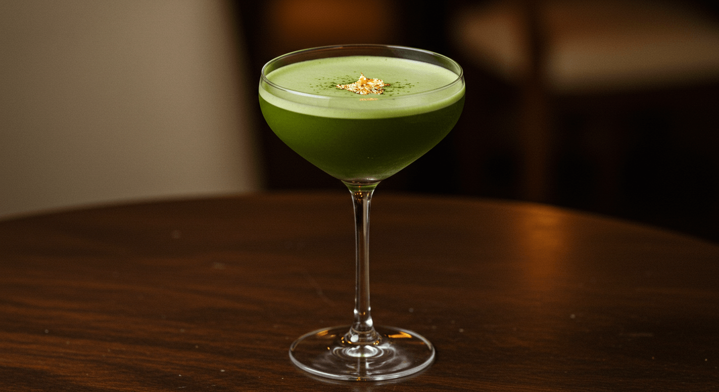 How to Make a Classic Matcha Martini