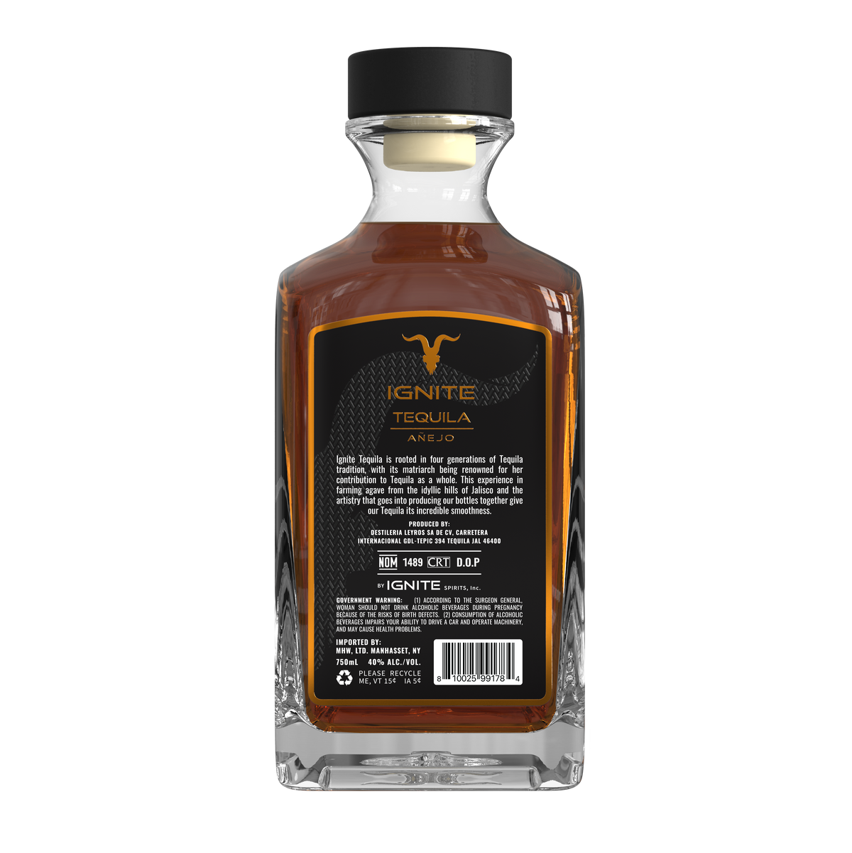 Ignite Tequila Añejo - IGNITE SPIRITS